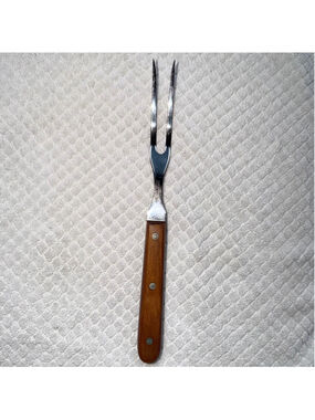 Vintage Case XX P239 Stainless Steel Meat Carving Fork Two-Tine Serving Utensil